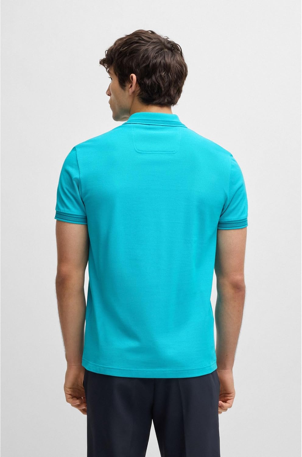 BOSS Herren Paddy Polohemd (1er Pack) 5XL Hellblau458, 5XL Hellblau458