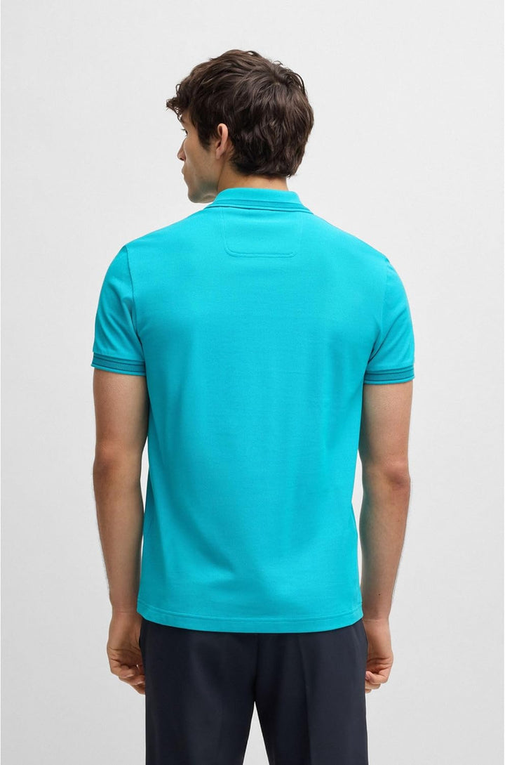 BOSS Herren Paddy Polohemd (1er Pack) 5XL Hellblau458, 5XL Hellblau458