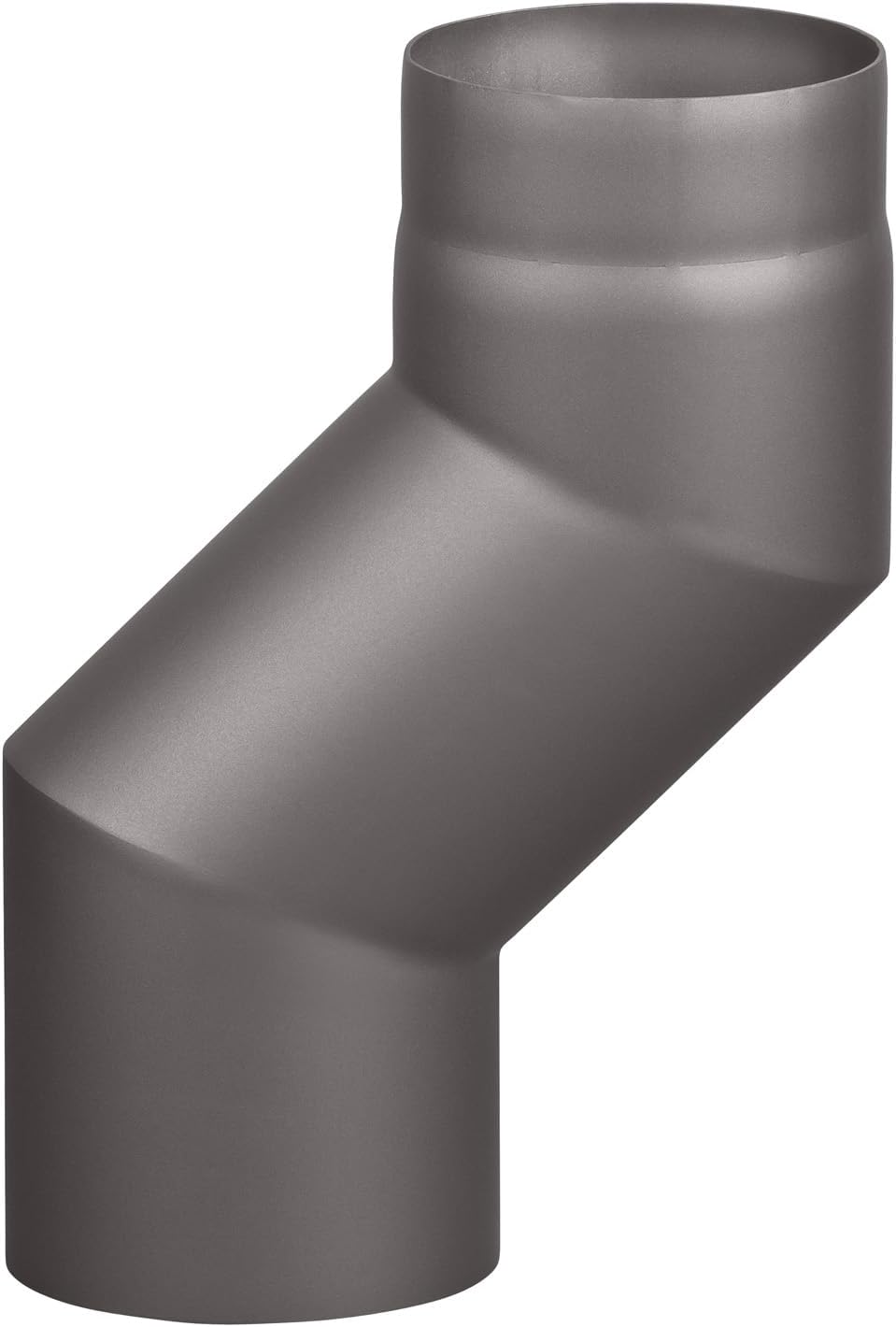 Rauchrohr Ø150mm Versatzbogen 120mm gussgrau Ofenrohr Kaminrohr Bogen Versatz 12cm Gussgrau, Bogen V