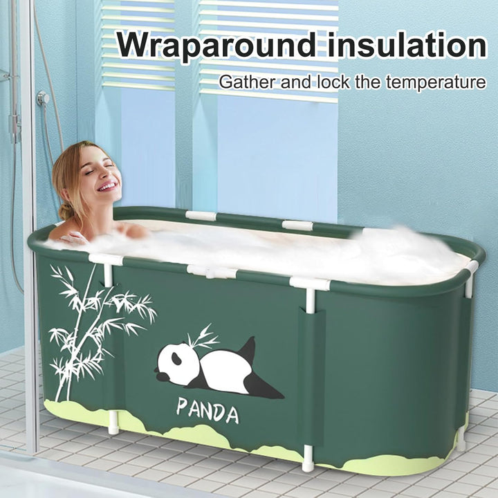 Sinbide Faltbare Badewanne Erwachsene faltbare Badewanne,installieren und tragbare abnehmbare Badewa