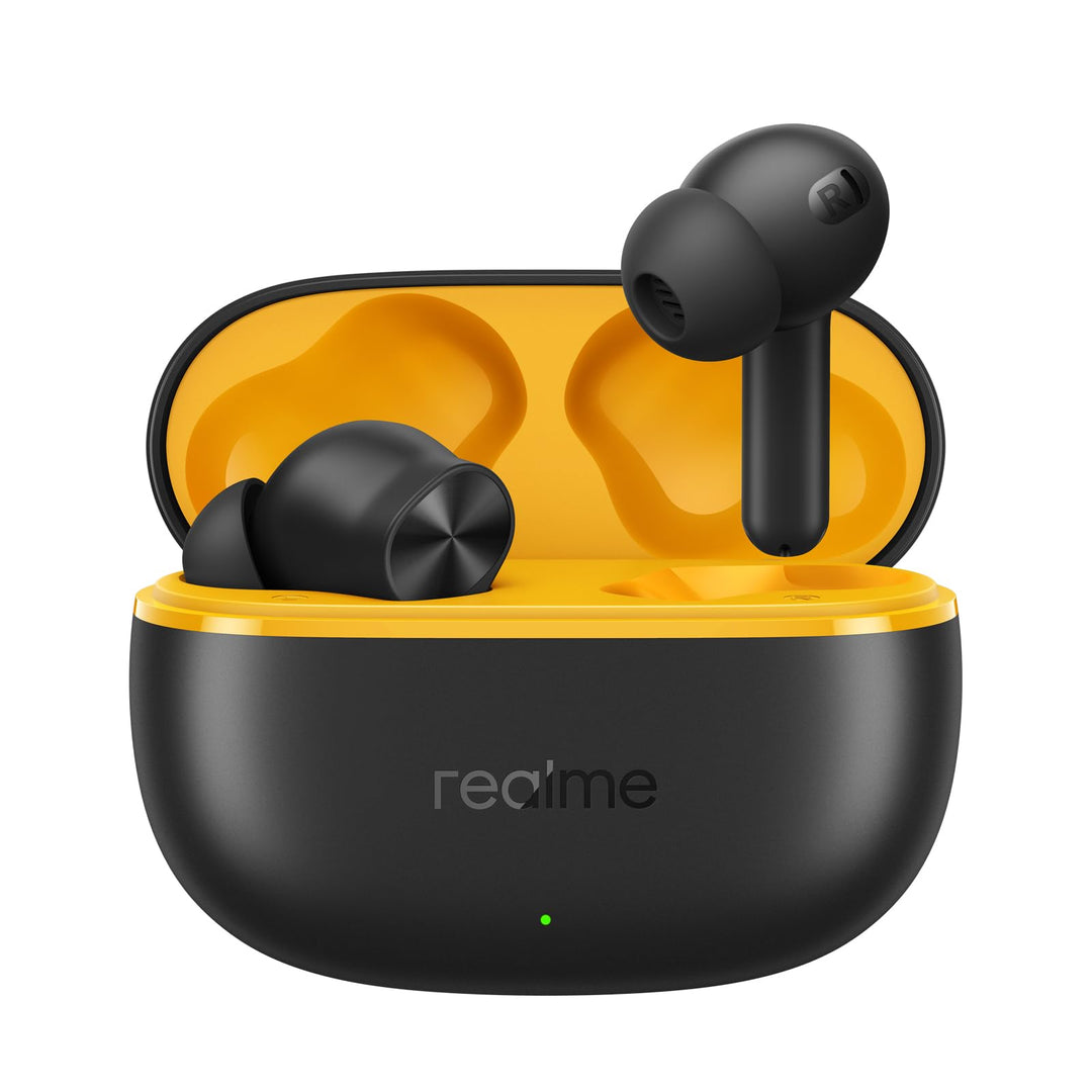 realme T200 Lite True Wireless-Kopfhörer, bis zu 48 Stunden Spielzeit, 12,4 mm Dynamic Bass-Treiber,