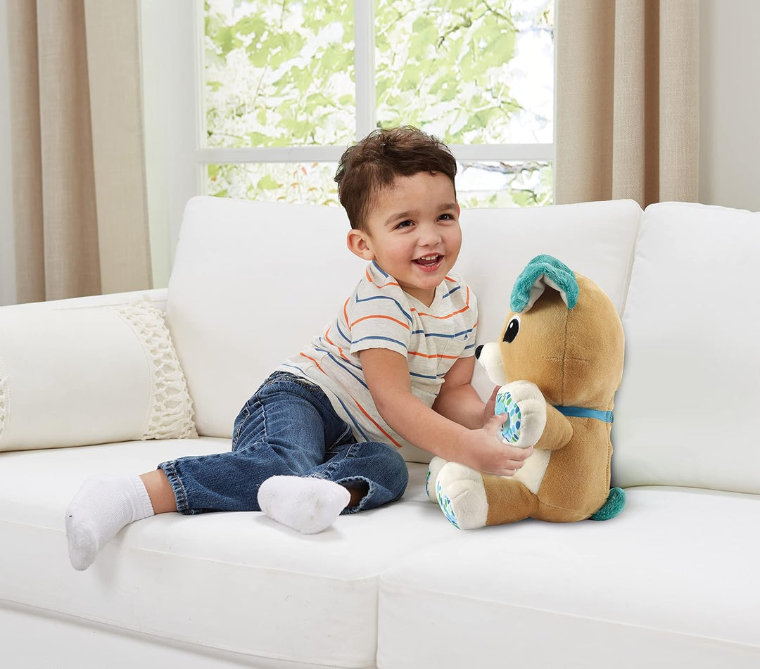 VTech Baby Magische-Pfoten-Hündchen – Personalisierbares, sprechendes Plüschtier mit magischen Musik