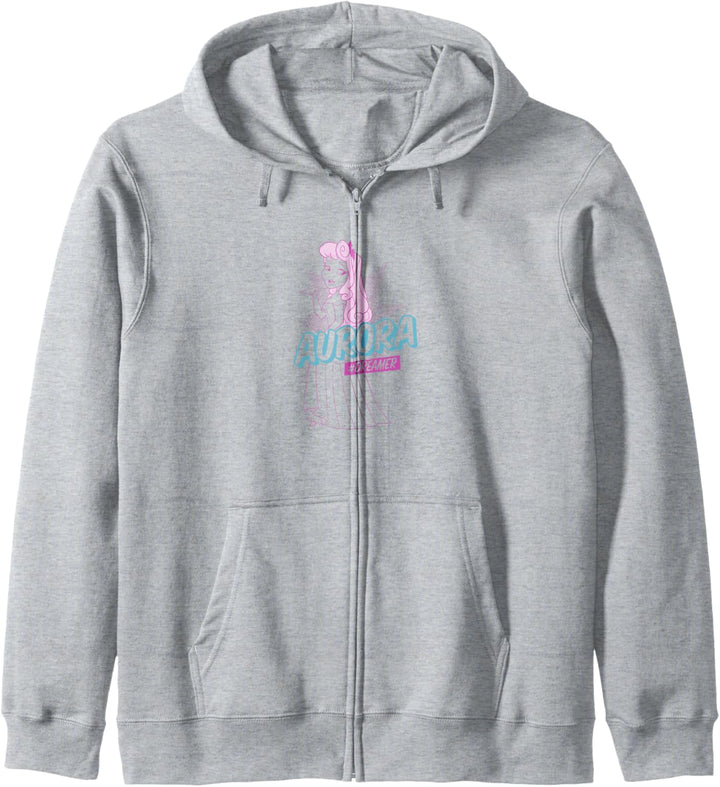 Disney Sleeping Beauty Aurora Hashtag Dreamer Pop Art Kapuzenjacke