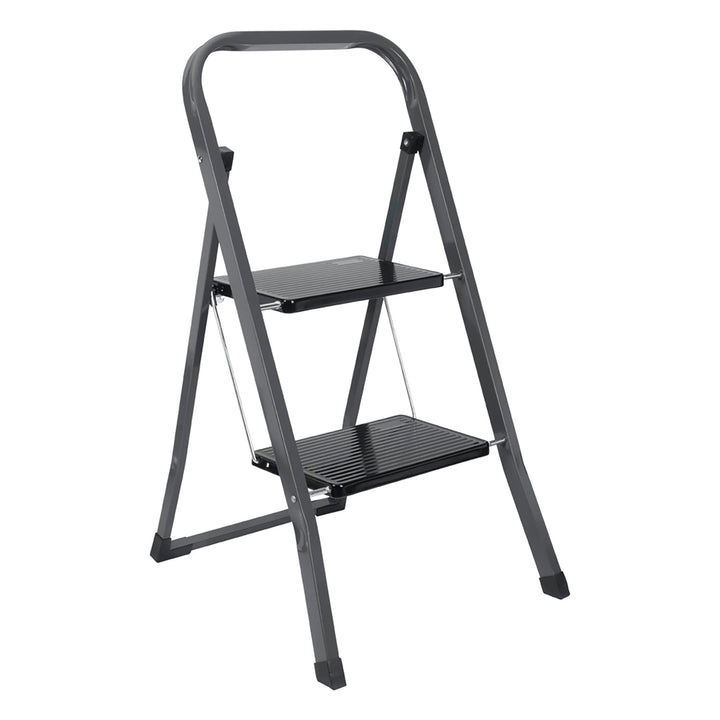Metaltex PIRENEO Klappleiter, 2-stufig, einzeln, 47x53x83 cm