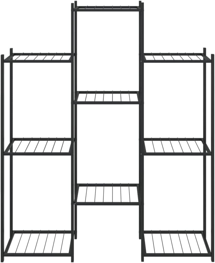 puraday 83x25x100 cm Blumenregal Outdoor Blumenständer Modern Blumenständer Hoch Pflanzenständer Bal