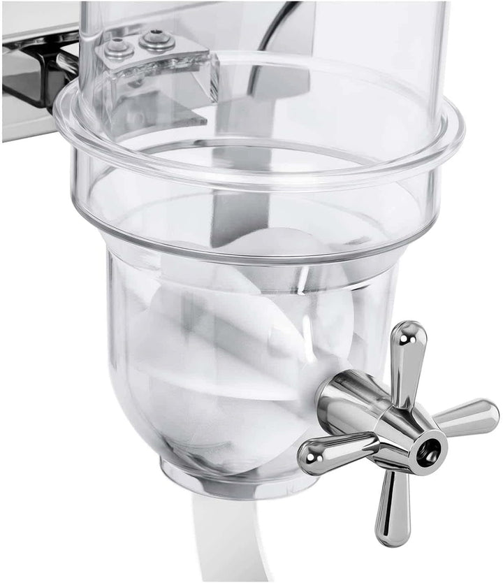 Royal Catering RCCS-3.5LSS4 Müslispender 4 x 3,5 L 4 Behälter Cerealienspender Cornflakes Spender Mü