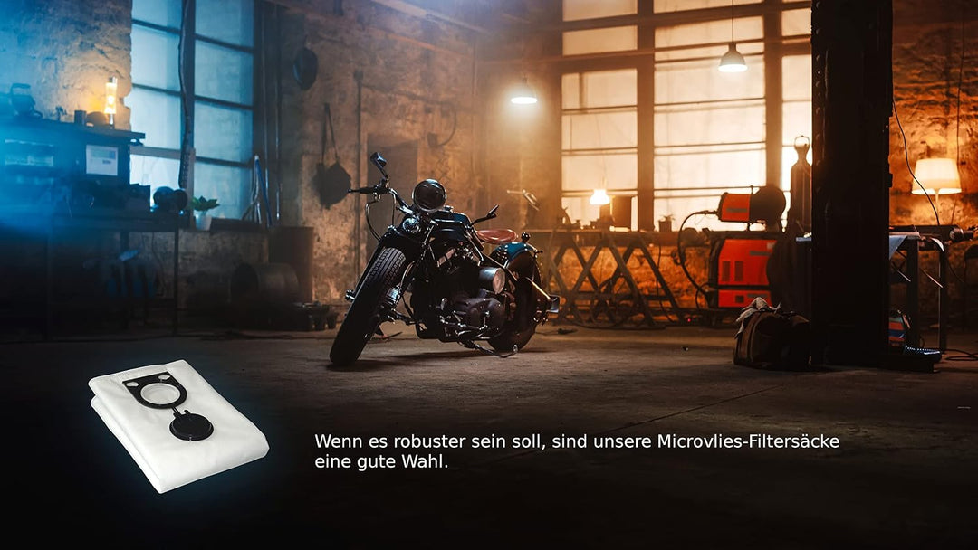 10 Staubsaugerbeutel Kallefornia K912 geeignet für Starmix NSG uClean LD-1435 PZ Filtersäcke der Sta