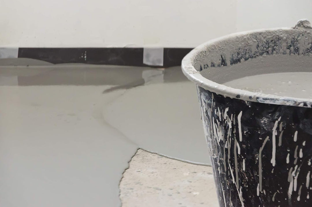 Ausgleichsmasse Beton Garage Nivelliermasse Bodenausgleichsmasse Dunkelgrau - 25Kg 25Kg Dunkelgrau,