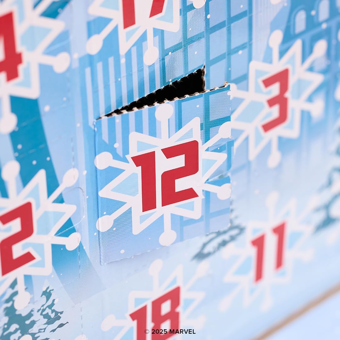 Funko Bitty Pop! Countdown Calendar: Marvel Comics- Adventskalender - 24 Tage der Überraschung - Vin