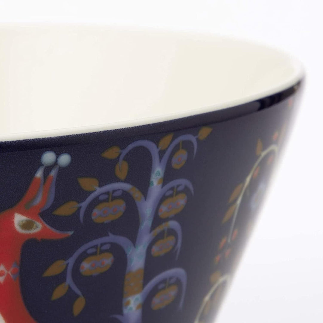 Iittala Taika Schale, Porzellan, Blau 3 Blau, 3 Blau