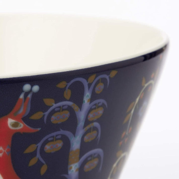 Iittala Taika Schale, Porzellan, Blau 3 Blau, 3 Blau