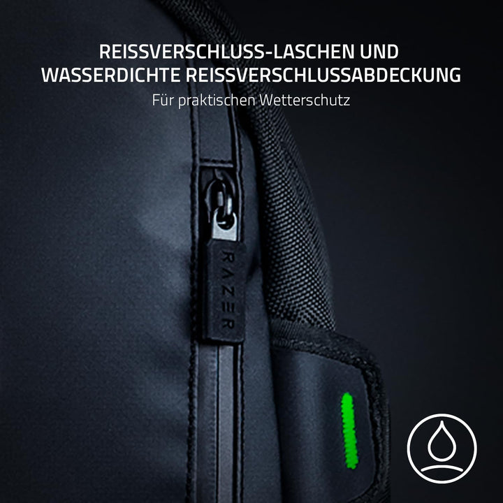Razer Rogue V3 Backpack (13,3") Black Edition - Kompakter Reise Rucksack (Fach für Laptop bis 13 Zol
