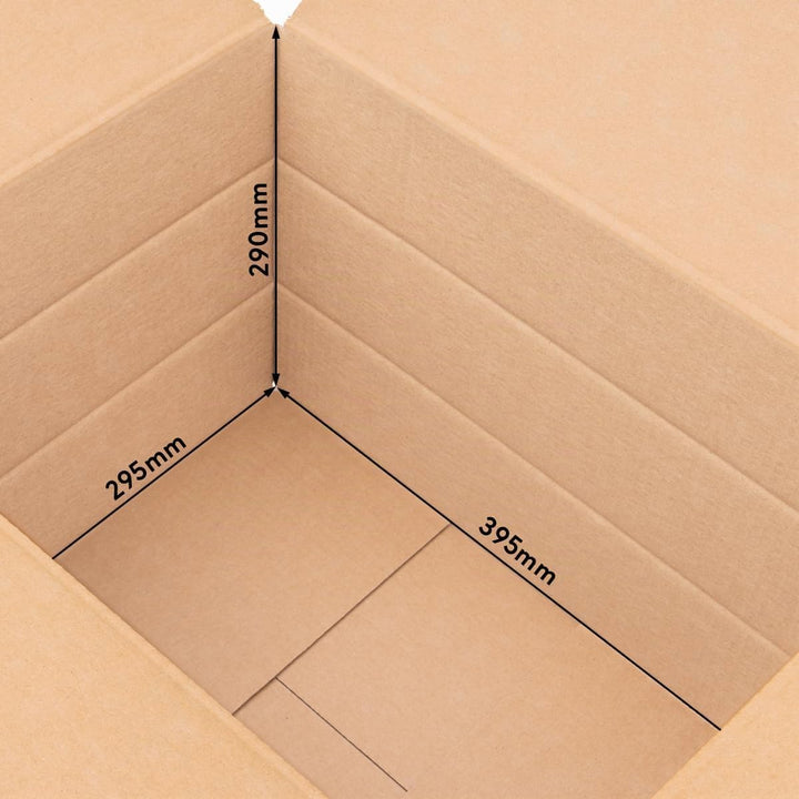verpacking 100 Faltkartons Versandkartons DHL Kartons 400 x 300 x 300 mm, KK-100, 1-Wellig 400 x 300