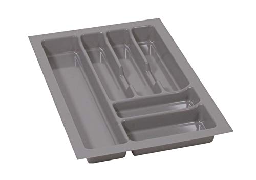 Alusfera Besteckkasten für Schubladen 40cm - Besteckeinsatz - Praktisch Schubladen Ordnungssystem -
