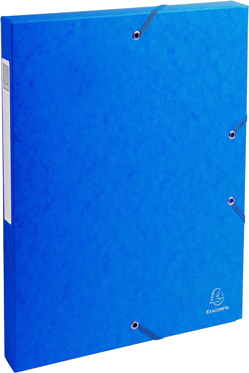 Exacompta 50302E 8er Pack Premium Sammelboxen Aufgebaut mit Gummizug 25 mm breit aus extra starkem C