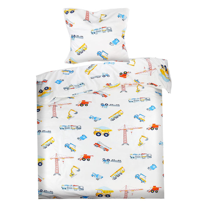 KEAYOO Kinderbettwäsche 135x200 Baumwolle Bettwäsche für Kinder Mädchen Junge mit Reissverschluss (B