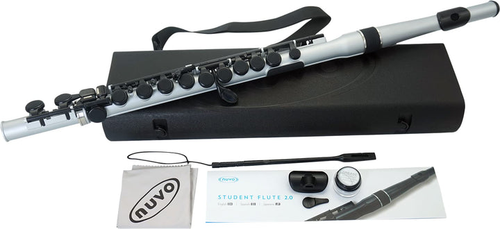 NUVO Student Flute 2.0, silber, silber
