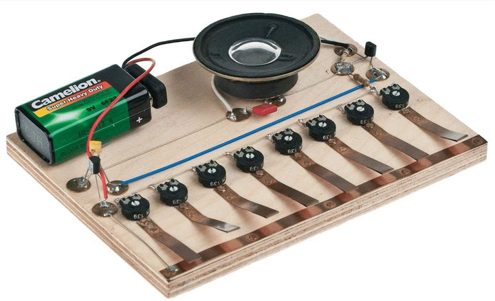 Unbekannt Elektronik-Miniorgel, Schüler-Lötbausatz