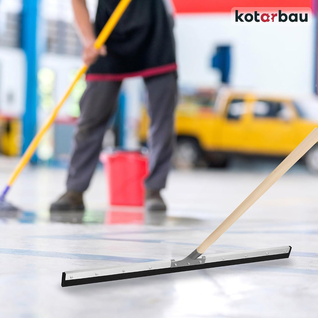 KOTARBAU® Gummiabzieher - Wasserschieber - 90 cm – Bodenabzieher - Schaumstoff-Wasserabzieher – für