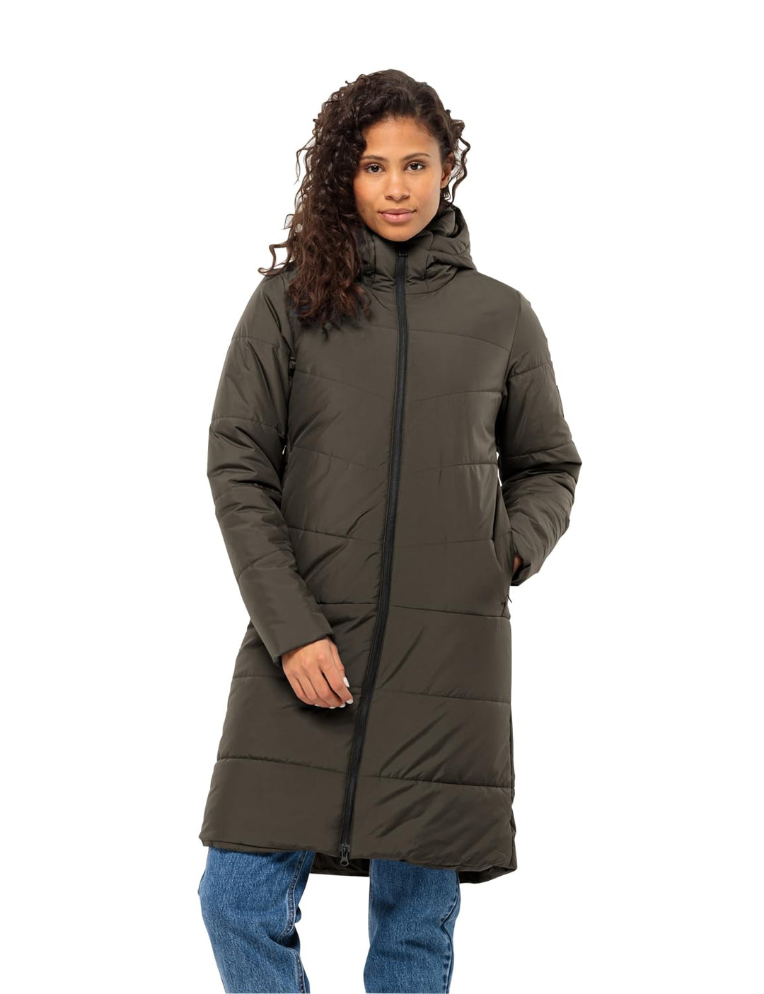 Jack Wolfskin Damen Deutzer Coat W Coat S cold coffee, S cold coffee