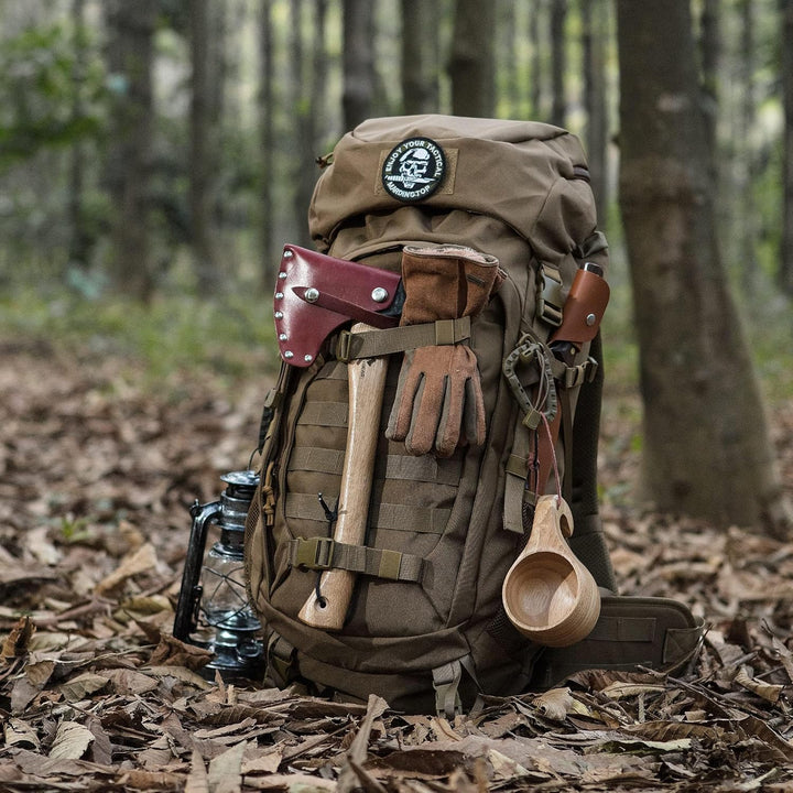 Mardingtop 50/60 Liter Erwachsene Taktischer Trekkingrucksacke Rucksack Outdoor Wanderrucksäcke Khak