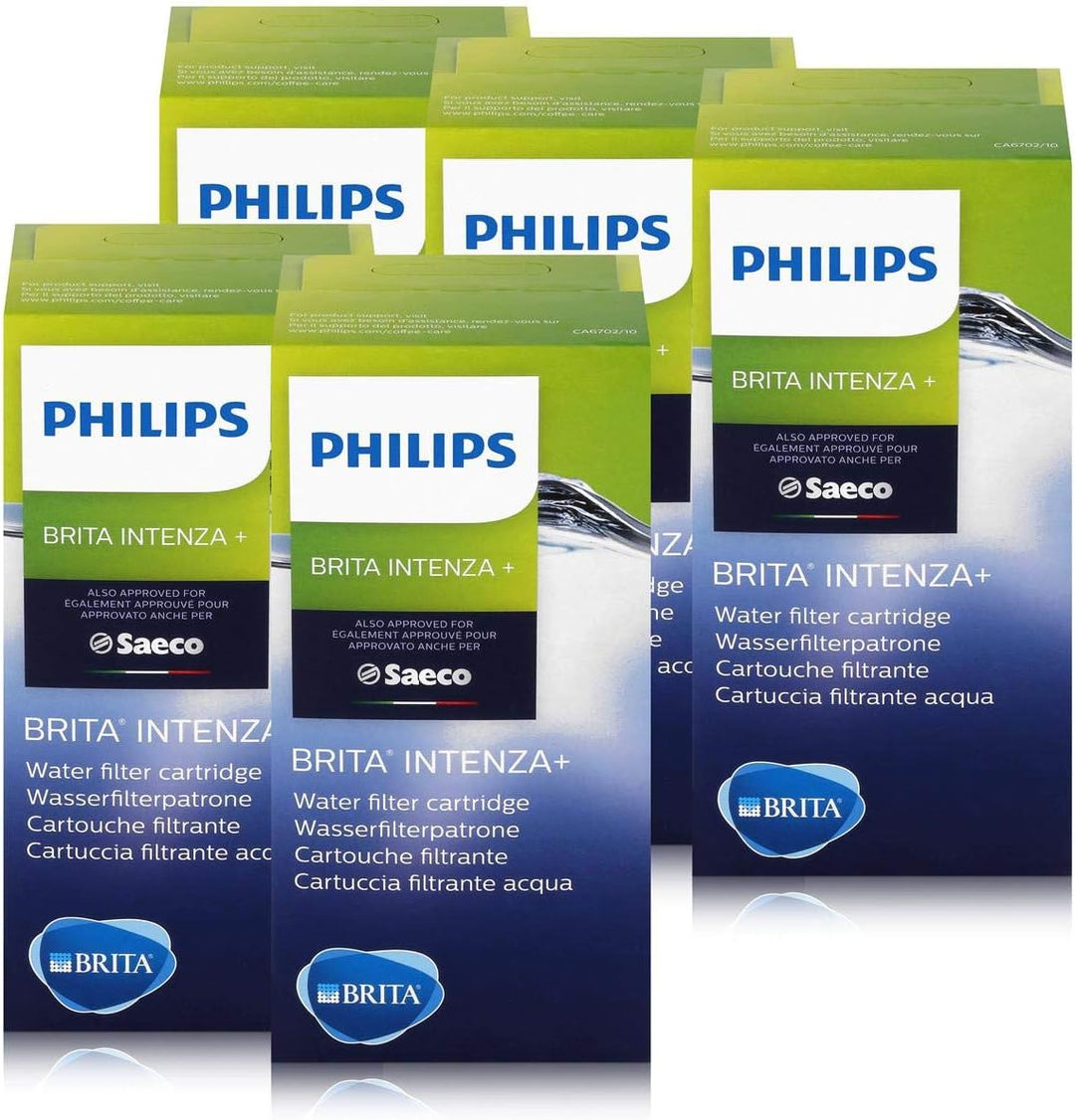 Saeco Intenza+ Wasserfilter von BRITA, Filter, Kartusche, 5er Pack