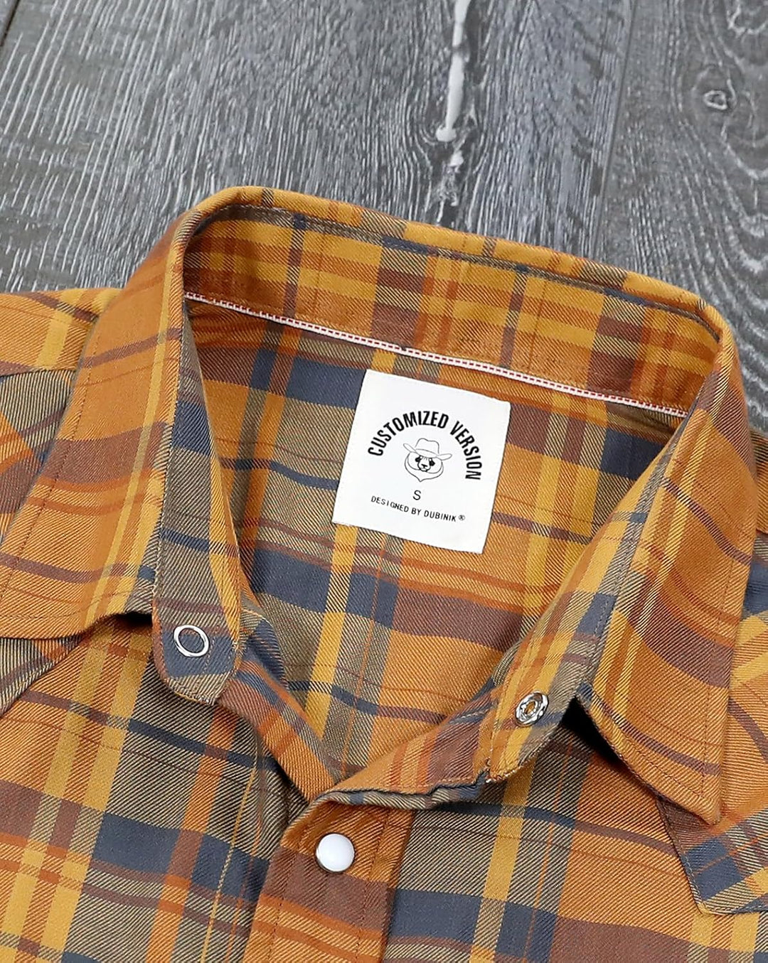 Dubinik® Bambusfaser Kurzarmhemd Herren Freizeithemden Für Herren Druckknöpfe Cowboy Vintage Western