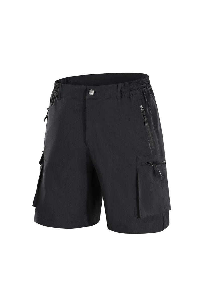 Tansozer Kurze Hosen Herren Sommer Schnelltrocknend Wanderhose Kurz Stretch Cargo Bermuda Sporthose