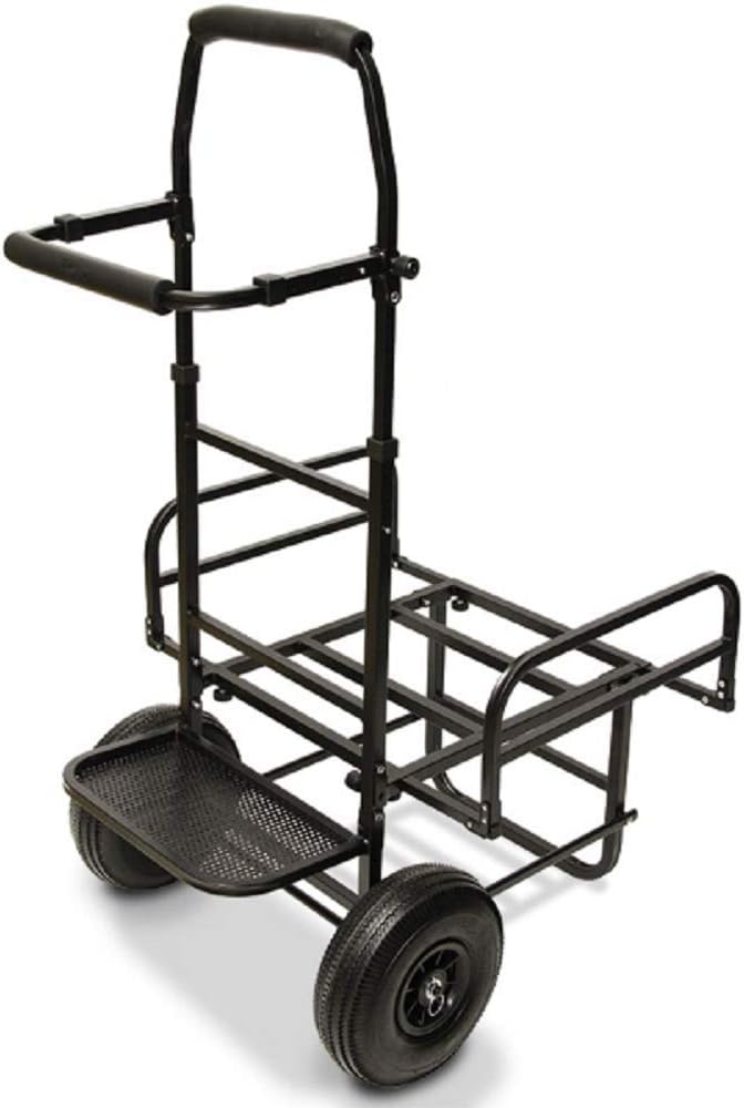 G8DS® Trolley dynamisch stabil faltbar Zwei Reifen Transport Tackle Karpfen Angeln