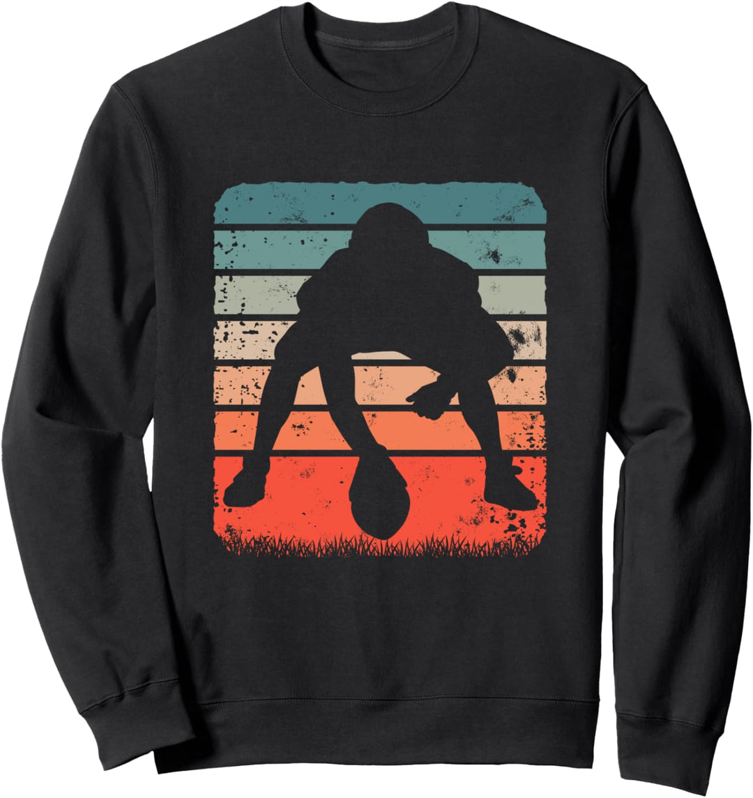 American Football Snap Pose Sweatshirt