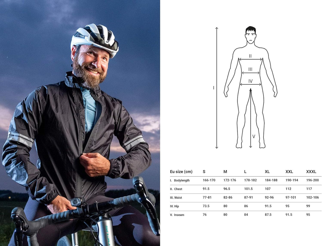 BBB Cycling StormShield 2.0 Jacket Radlerjacke Fahrrad Regenjacke | Winddicht Wasserabweisend Wasser