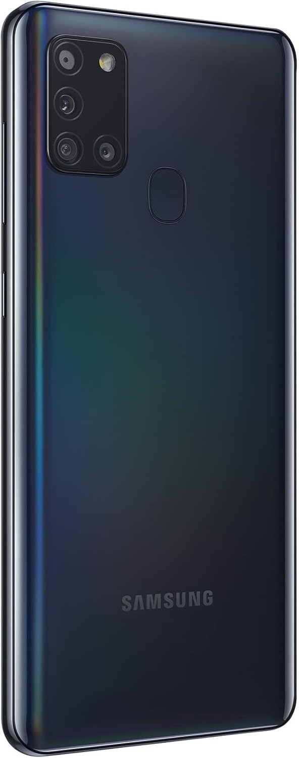 Samsung A217F Galaxy A21s 32 GB (Schwarz) ohne Simlock, ohne Branding, Schwarz, SM-A217FZKNEUB Deuts