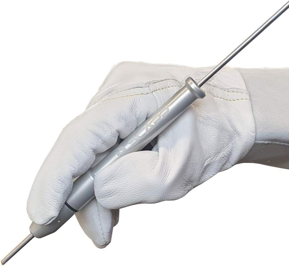 TIG-PEN II - WIG/TIG-Schweissdrahthalter Finger-Schweissdrahtzuführer (Silber), Silber