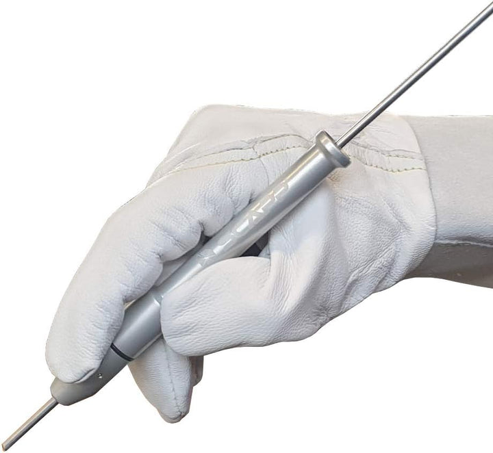 TIG-PEN II - WIG/TIG-Schweissdrahthalter Finger-Schweissdrahtzuführer (Silber), Silber