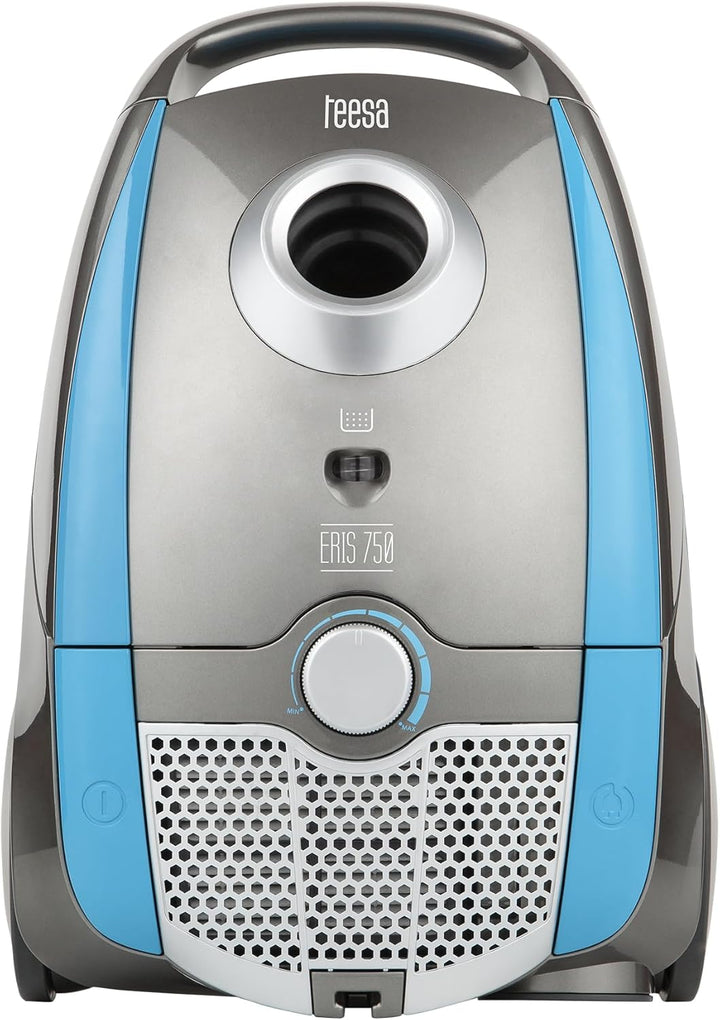 Teesa Eris 750, Staubsauger mit Beutel, TSA5011, 2.0 Liter, 750 Watt, Energieeffizienzklasse A, Ablu