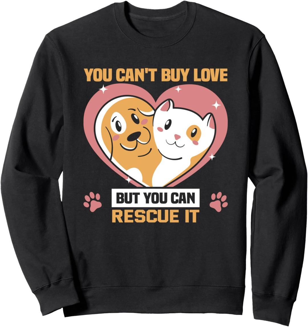 Tierschutz Design für Tierrechte und Tierschützer Sweatshirt
