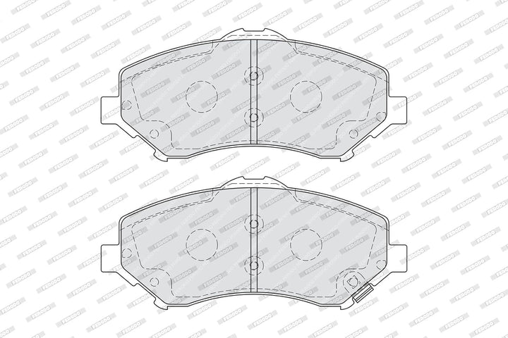 Ferodo FDB4074 PREMIER Bremsbelagsatz, Scheibenbremse - (4-teilig) - (4 Stück)