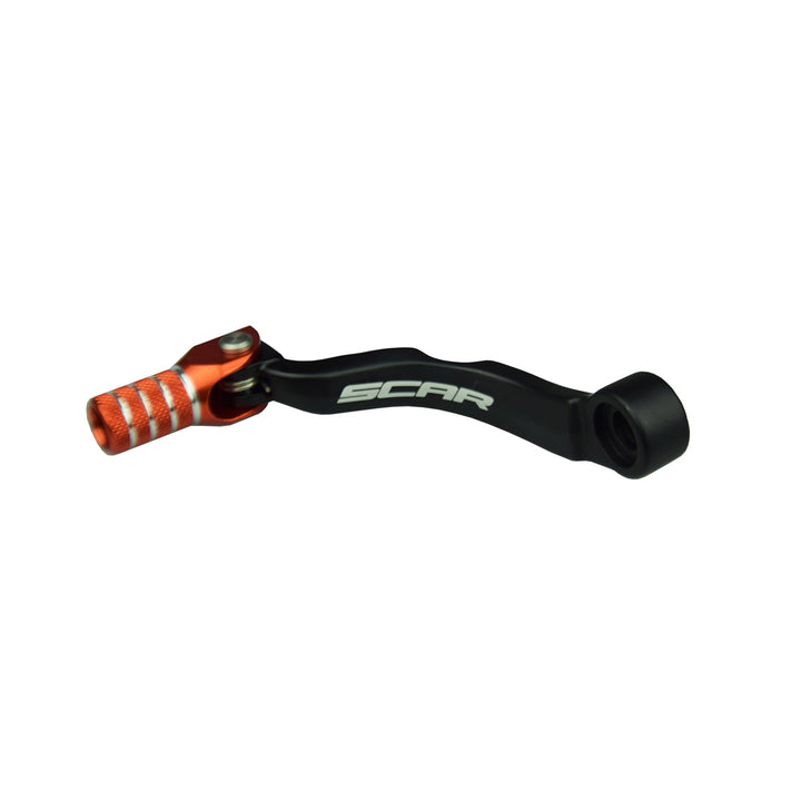 SCAR Schalthebel Ganghebel kompatibel mit KTM SX EXC TPI 85 125 150 17-23 - Orange, Orange