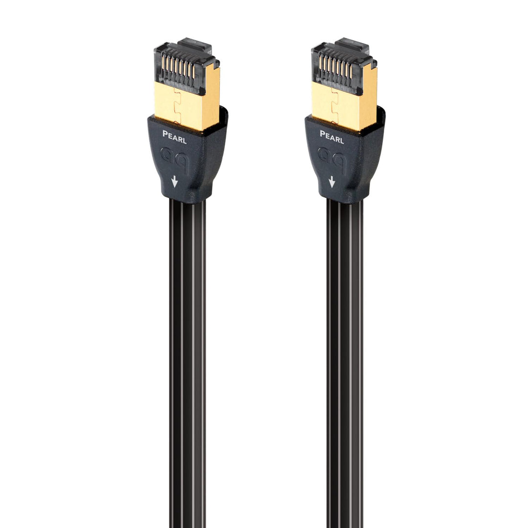 AudioQuest 8m RJ/E Pearl Cat7 RJ-45 Netzwerkkabel 8m schwarz