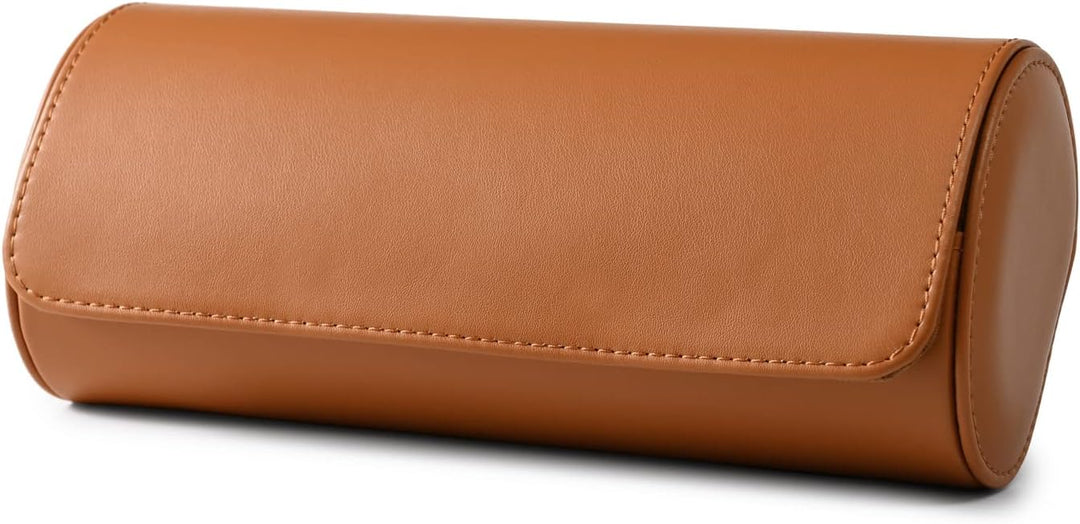 Oirlv Luxus PU Leder 3 Schlitze Uhrenrolle Uhrenbox Für Geschenkbox Weihnachten Jubiläum Geburtstag(