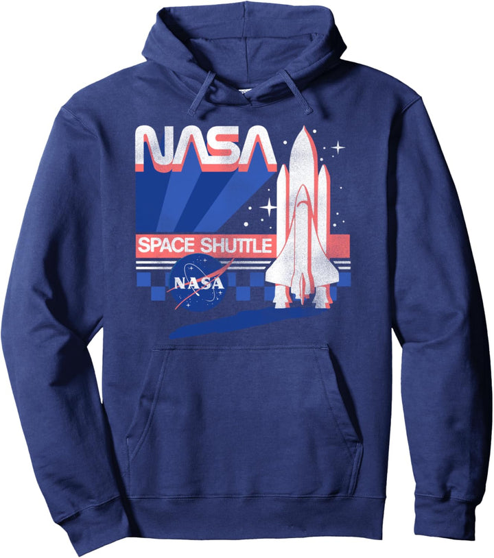 NASA Space Shuttle Retro Pullover Hoodie