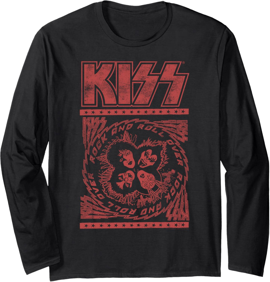 KISS - Rock'n'Roll Over Langarmshirt