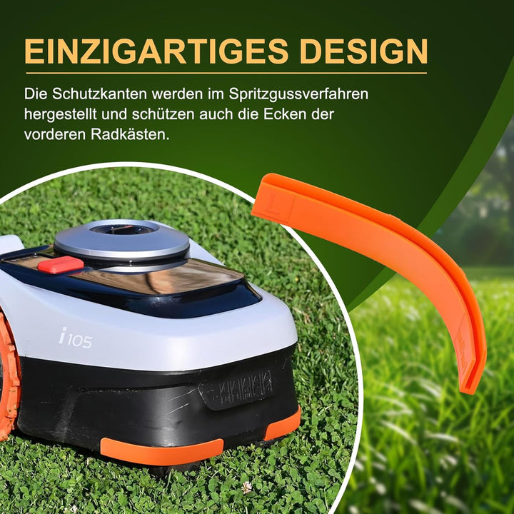 Kantenschutz für Segway Navimow Mähroboter i105e & i108e Bumper Tuning Schutz - einfach gesteckt, ke