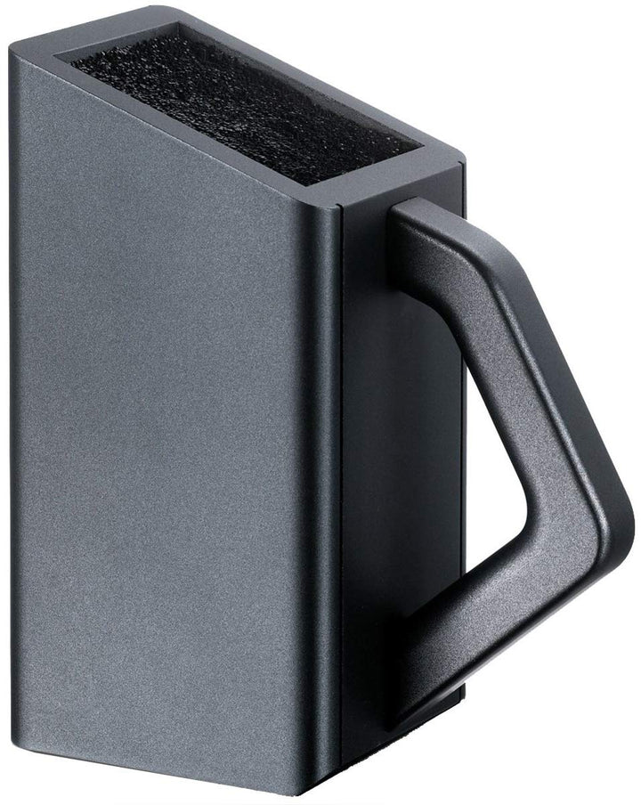 Victorinox Messerblock ohne Inhalt, Messer-Aufbewahrung, Elegantes Design, Schwarz, Schwarz