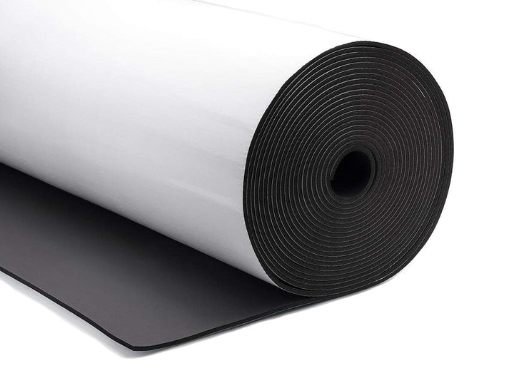 Dämmmatte selbstklebend Kautschuk Isoliermatte 9mm Dämmdicke Dämmung Isolierung 1m² - 15m² - Markenq