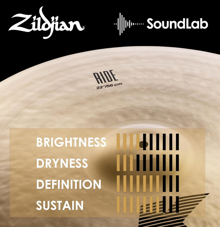 Zildjian K Zildjian Series - 22" Ride Cymbal 22 Zoll Ride, 22 Zoll Ride