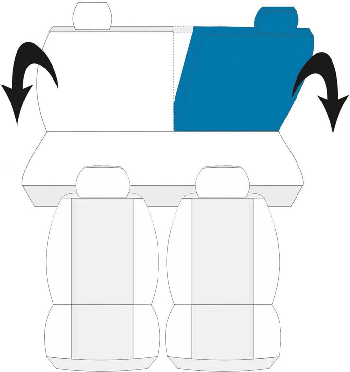 Auto Accessori Lupex - Kompatible Autositzbezüge für Panda zweite 169 und dritte 319 Reihe, rosa sch