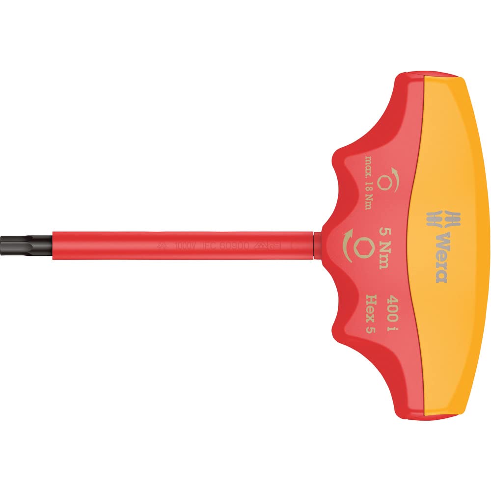 Wera 05004980001 400 i VDE Hex Drehmomentindikator, 4.0 mm, 5.0 Nm, 4.0 mm