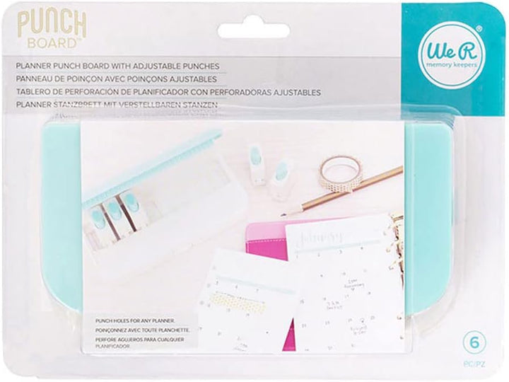 We R Memory Keepers Planer und Album Locher Mehrfarbig, Mehrfarbig