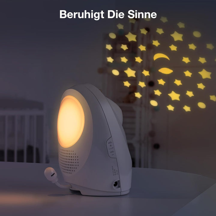 VTech Digitales Audio-Babyphon DM1212 – DECT-Technologie, Gegensprechfunktion, Geräuschpegelanzeige,